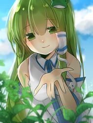 kochiya sanae from touhou