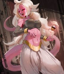 android 21 from dragon ball by kazo