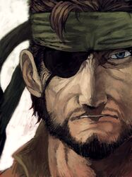 big boss from metal gear solid by lack