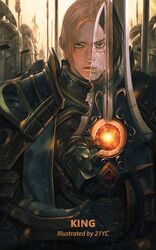 varian wrynn from warcraft