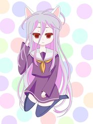 shiro (no game no life) from no game no life