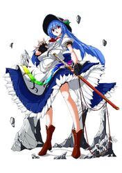 hinanawi tenshi from touhou by mr. pepe r