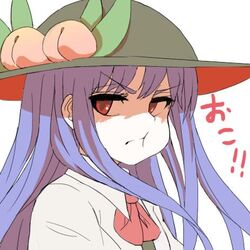 hinanawi tenshi from touhou by kani