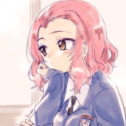 rosehip from girls und panzer by kuroi mimei