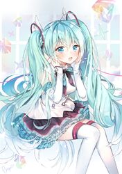hatsune miku from vocaloid by pingo