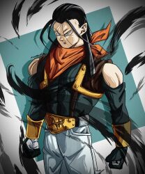 super android 17 from dragon ball