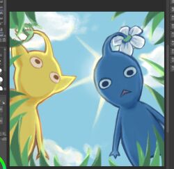 pikmin (creature) from pikmin (series)