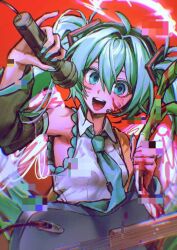 hatsune miku from vocaloid by yuuri (0914yuuri k)