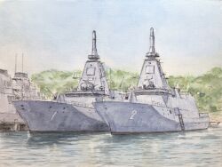 japan maritime self-defense force fan art