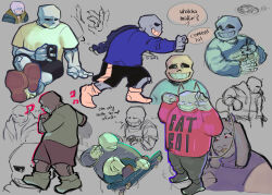 sans (undertale) from undertale by cinnimani