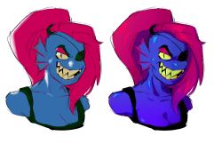 undyne from undertale by cinnimani