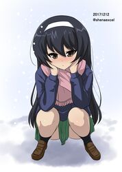reizei mako from girls und panzer by excel (shena)
