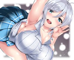 shiro (dennou shoujo youtuber shiro) from dennou shoujo youtuber shiro by cube (circussion)