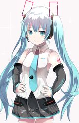 hatsune miku from vocaloid by samidare