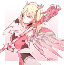 mercy (overwatch) from overwatch by doming