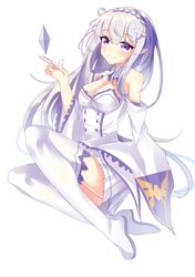 emilia (re:zero) from re:zero kara hajimeru isekai seikatsu