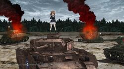 nishizumi miho from girls und panzer