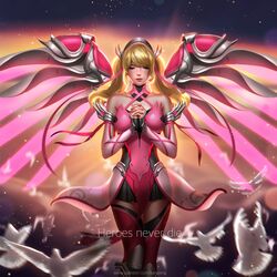 mercy (overwatch) from overwatch by liang xing
