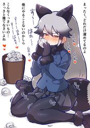 silver fox (kemono friends) from kemono friends by tanaka kusao