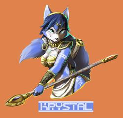 krystal from nintendo by cameron klinzman