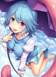tatara kogasa from touhou by snowcanvas
