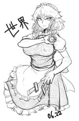 izayoi sakuya from touhou
