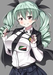 anchovy from girls und panzer by trista (makkoivenus)