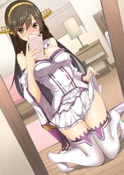 emilia (re:zero) from kantai collection by momio