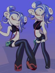 octoling from splatoon (series) by roachgore