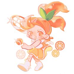 orange cookie from cookie run by reed