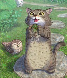 surprised cat (matataku) from original by matataku