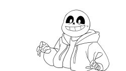 sans (undertale) from undertale by jazzebee