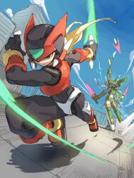 sage harpuia (mega man) from mega man (series)