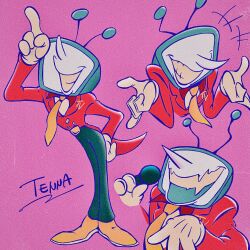 ant tenna from deltarune by orange1010red