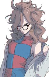 android 21 from dragon ball by tama azusa hatsu