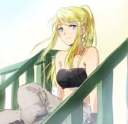 winry rockbell from fullmetal alchemist by riru