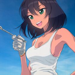 hoshino (girls und panzer) from girls und panzer by akagi (fmttps)