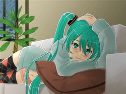 hatsune miku from vocaloid by ozone
