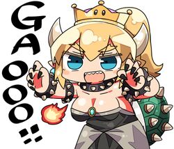 bowsette from new super mario bros. u deluxe by kanikama
