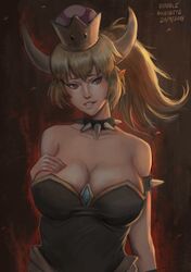 bowsette from new super mario bros. u deluxe