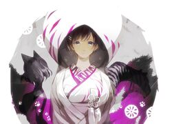 black hanekawa from monogatari (series) by mugi (mugi-mugi-mugi)