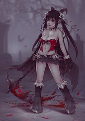 baphomet (monster girl encyclopedia) from monster girl encyclopedia by soranamae
