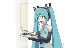 hatsune miku from vocaloid by digiral