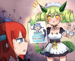 kitchen dragonmaid from yu-gi-oh! by hatano kiyoshi