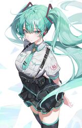 hatsune miku from vocaloid