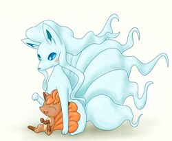alolan ninetales fan art