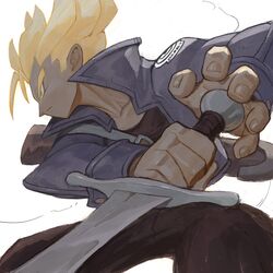 trunks (dragon ball) from dragon ball by garrett hanna