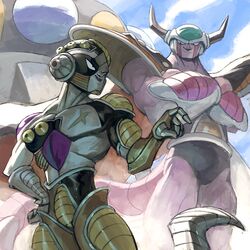 frieza from dragon ball by garrett hanna