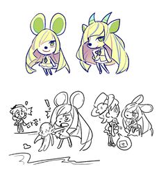 lusamine (pokemon) from animal crossing by 1brad