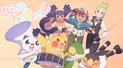 ash ketchum from pokemon by paru rari